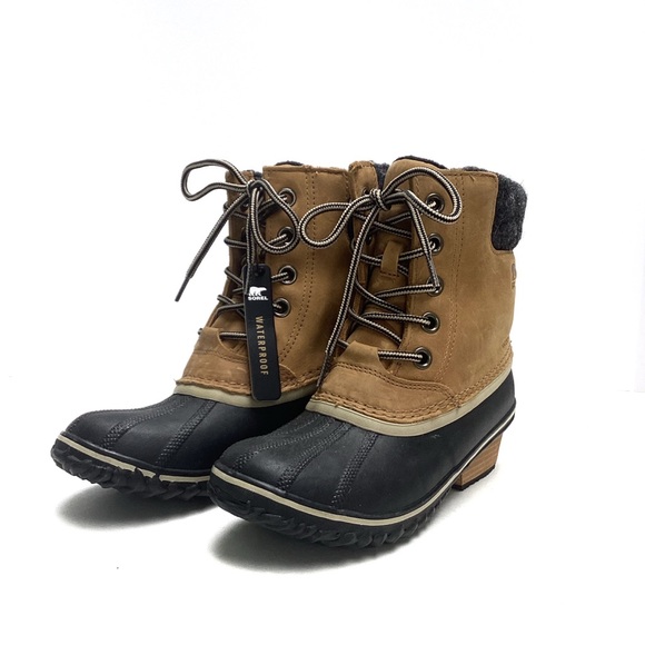NWT SOREL Slimpack II Lace Duck Women’s Snow Boots Size US 7.5 - Picture 2 of 14